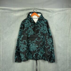 Nordstrom Christina Martinez Anorak Hoodie Mens Size XL Relaxed Loose Fit